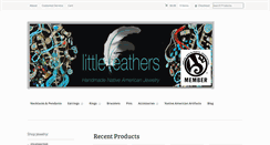 Desktop Screenshot of littlefeathersjewelry.com